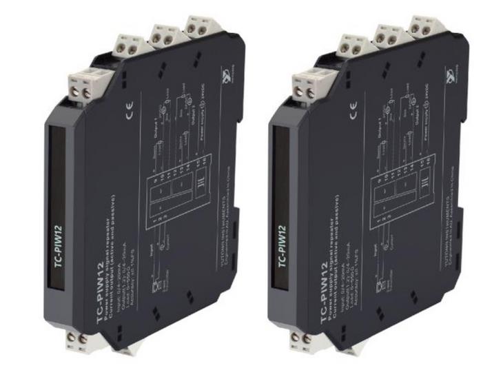 TC-PIW12-AA重宇通仪表隔离式配电器TC-PIW12-AA-V1配电或电流输入隔离器TC-PIW12
