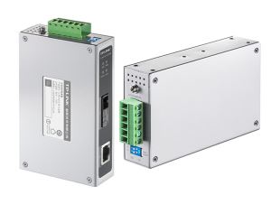 TP-LINK千兆单模单纤光纤收发器TL-MC311B-20导轨安装冗余供电